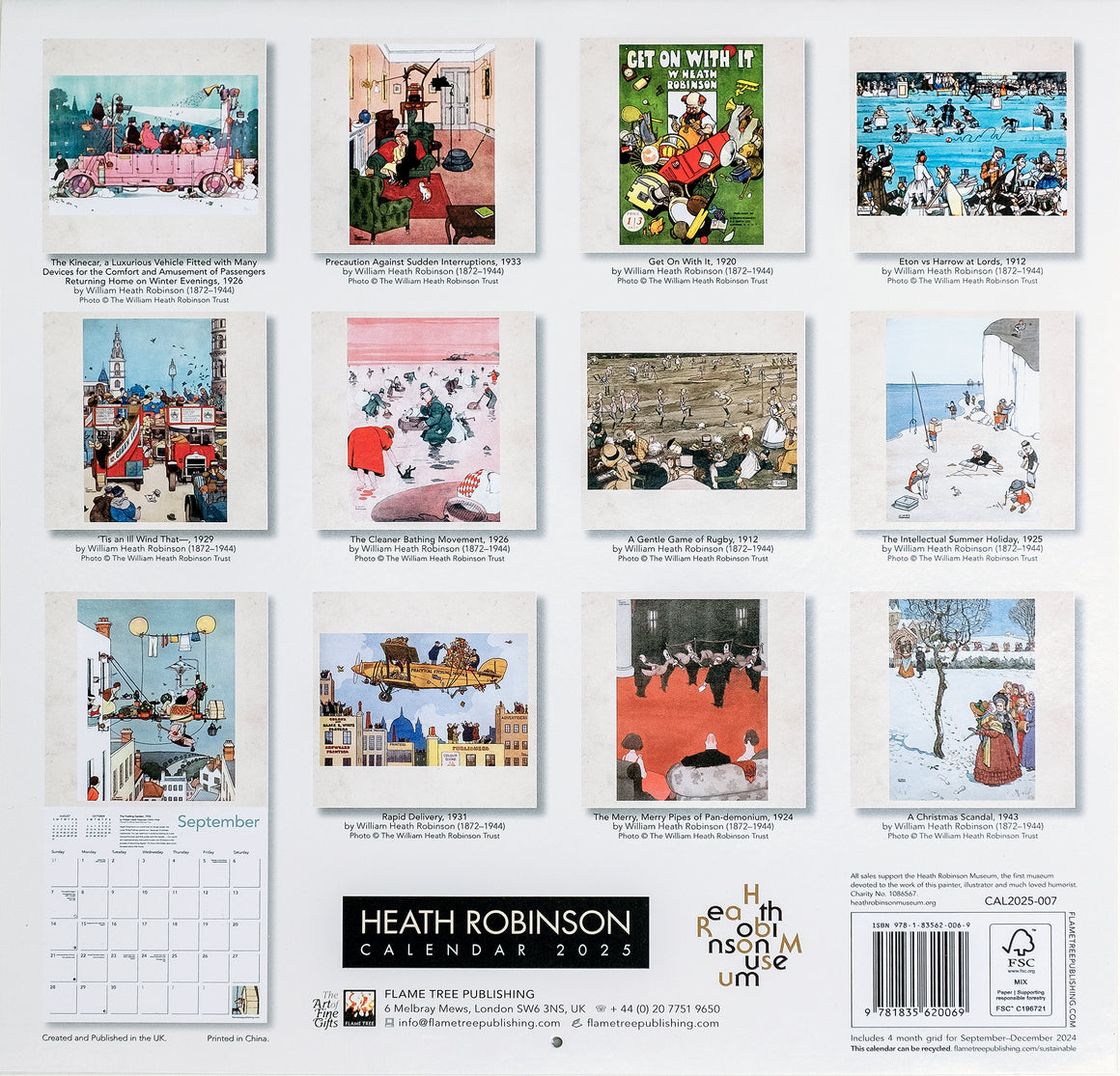 Wall Calendar 2025