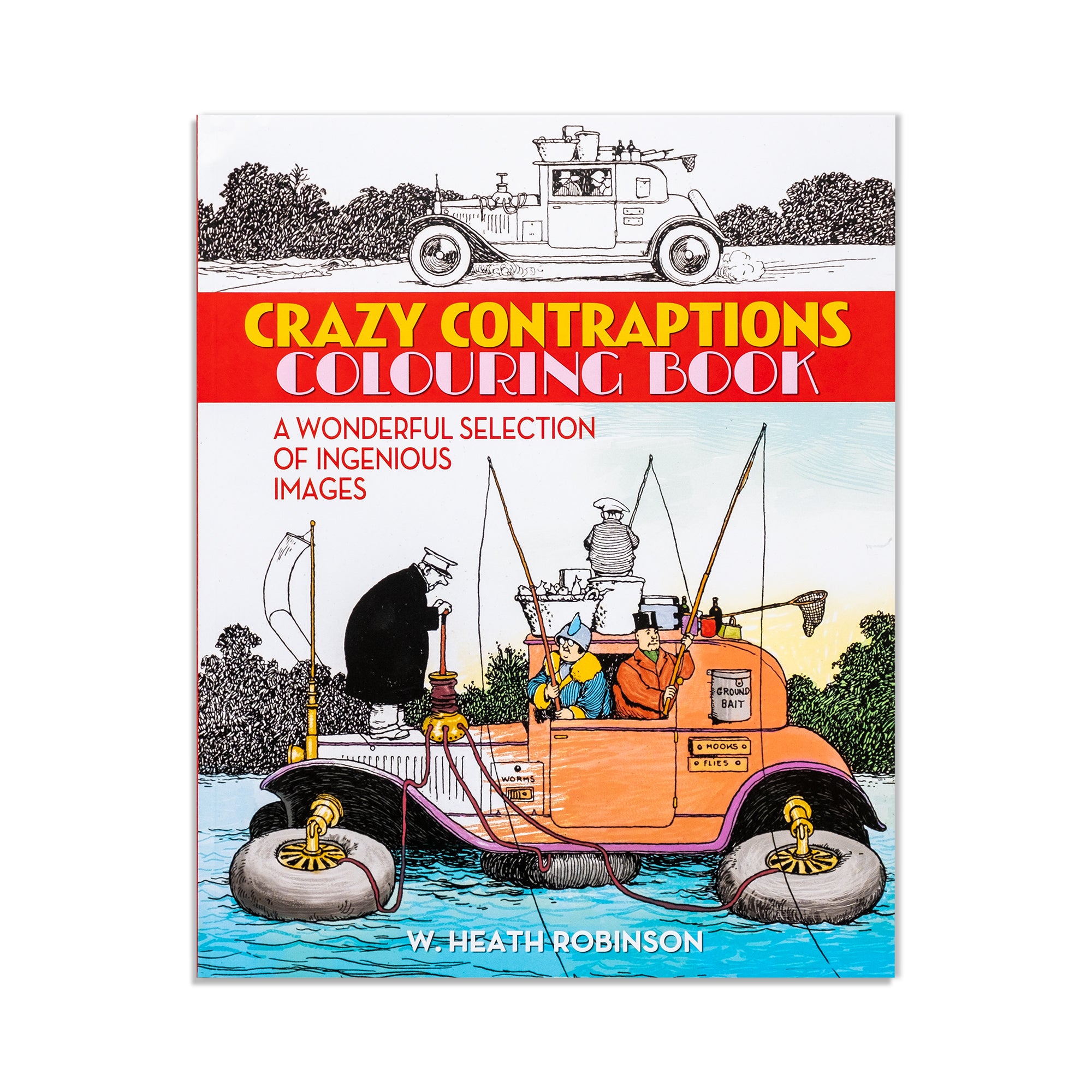 Crazy Contraptions Colouring Book - Heath Robinson Museum