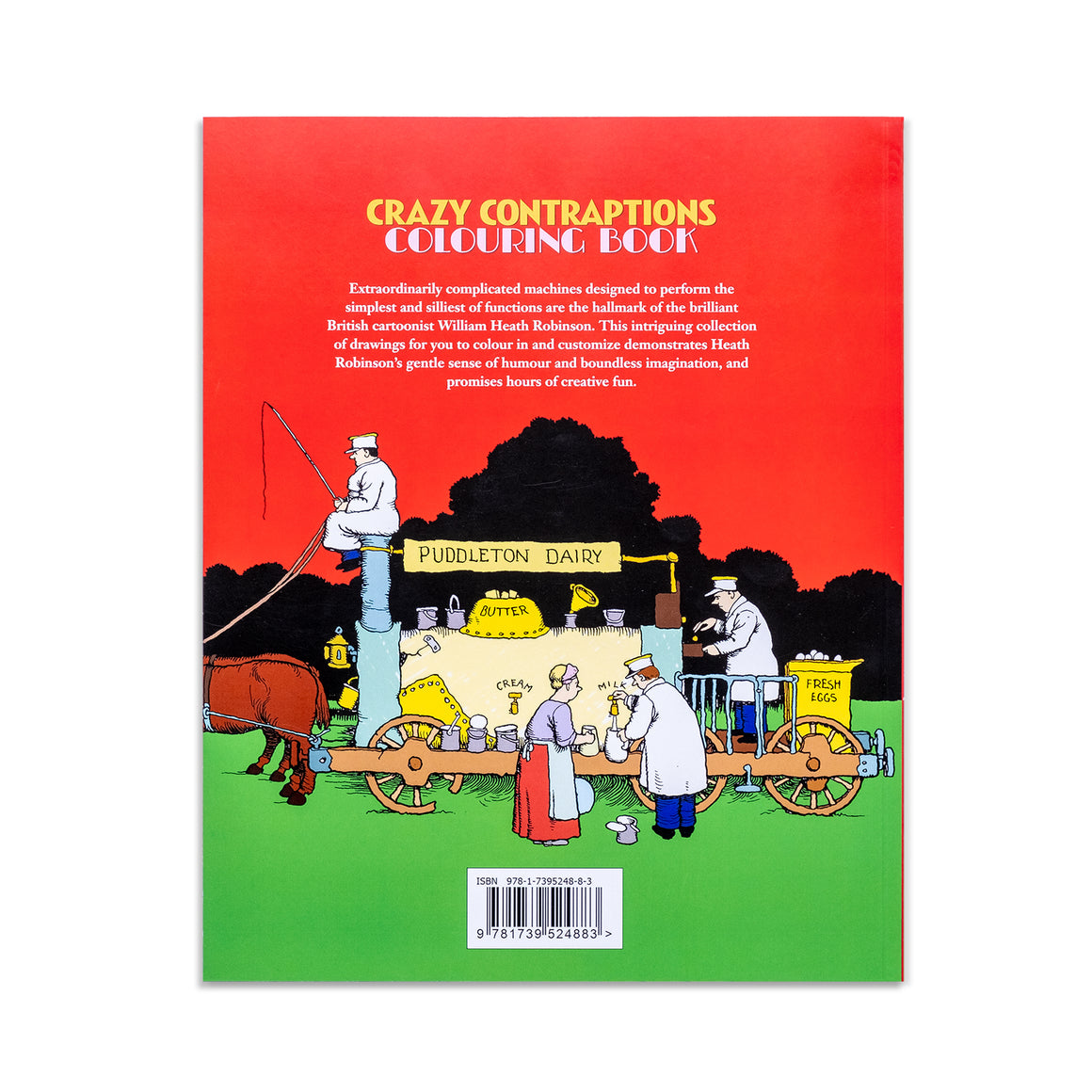 Crazy Contraptions Colouring Book