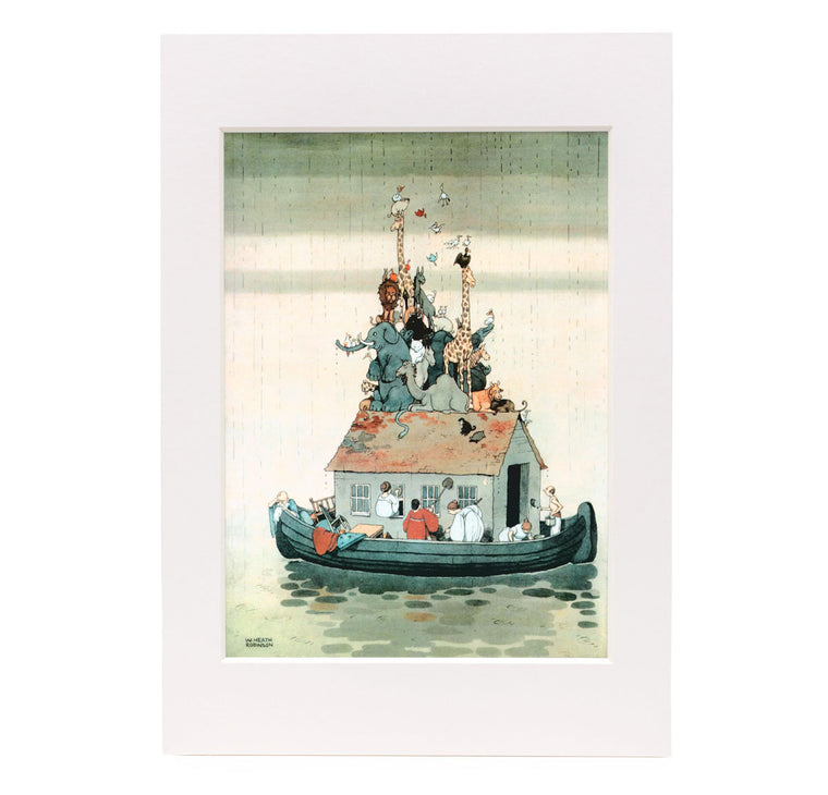 Mounted Print A3 - Noah's Ark