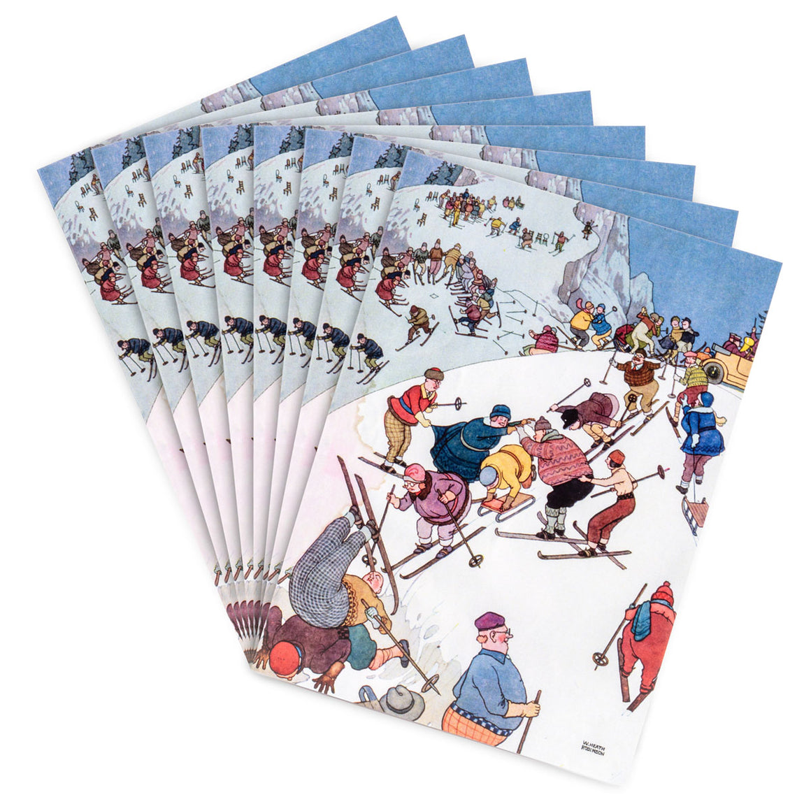 Christmas Card Pack-Christmas in the Engadine-8 Pack