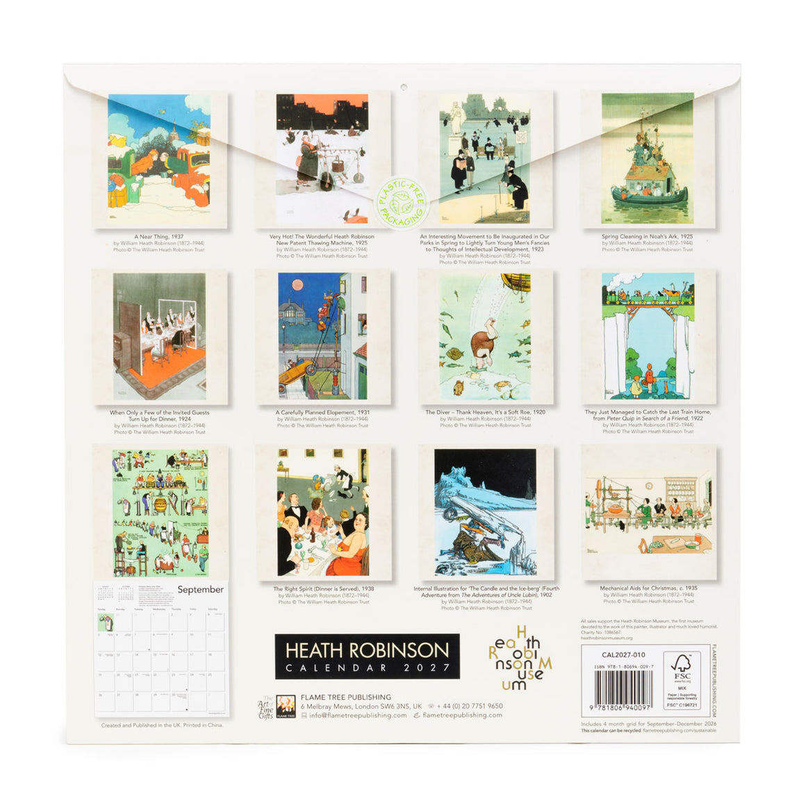 Wall Calendar 2027