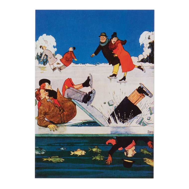 Christmas Card Pack - Skating Christmas