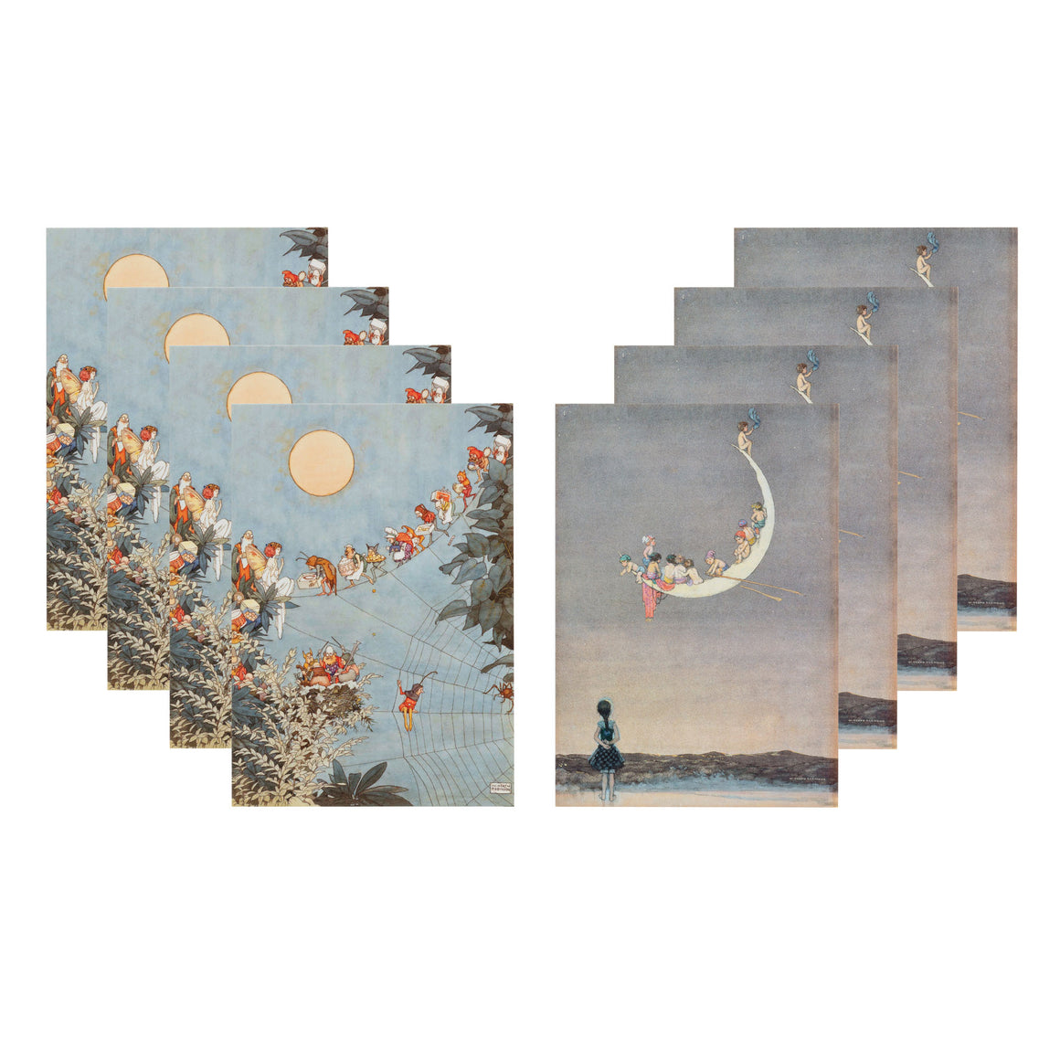 Notecard Pack -Moon's First Voyage/Fairy's Birthday